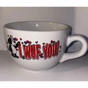 I Wuf You Large Coffee Soup Mug